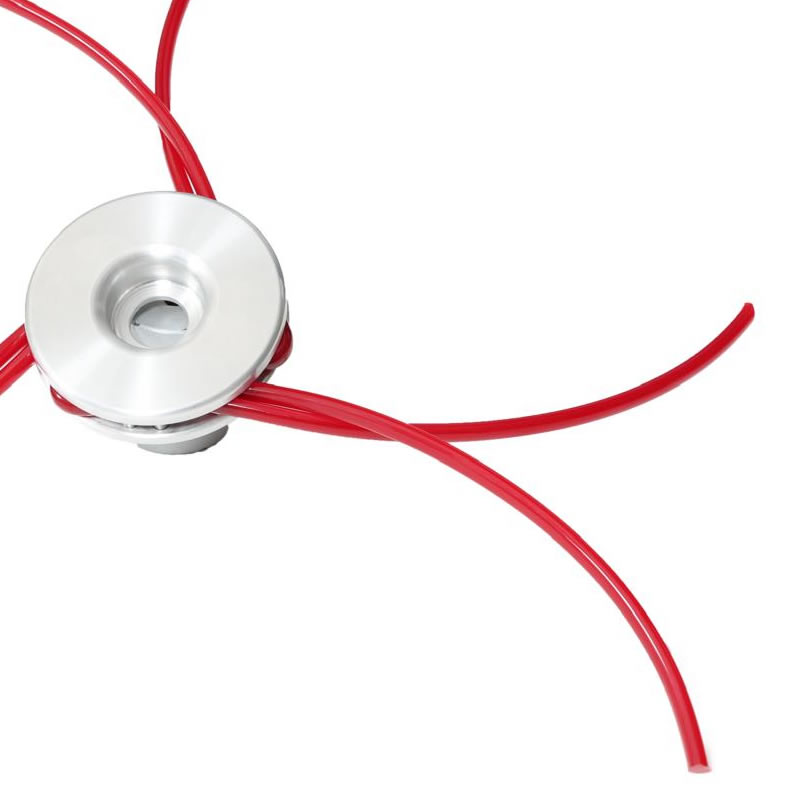 Cabezal desbrozadora Amica. Accesorio para desbrozadoras con hilo rojo.
